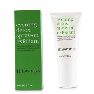 thisworks evening detox spray-on exfoliant